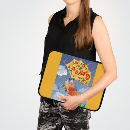 Flight of Blossoms Laptop Sleeve