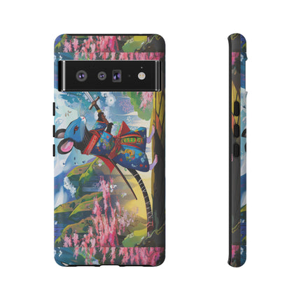 Cyber Samurai Rat Phone Cases