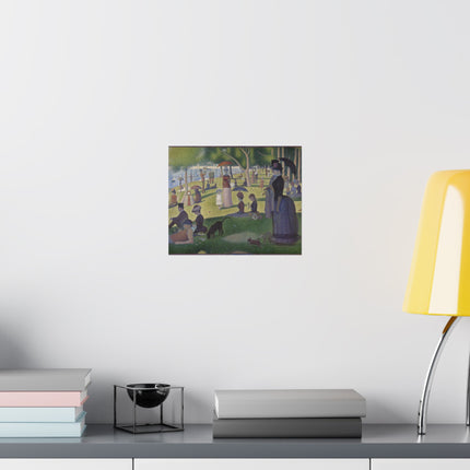 A Sunday on La Grande Jatte by Georges Seurat Matte Horizontal Posters
