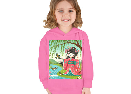 Sparrow Dance Geisha Fairy Toddler Pullover Fleece Hoodie