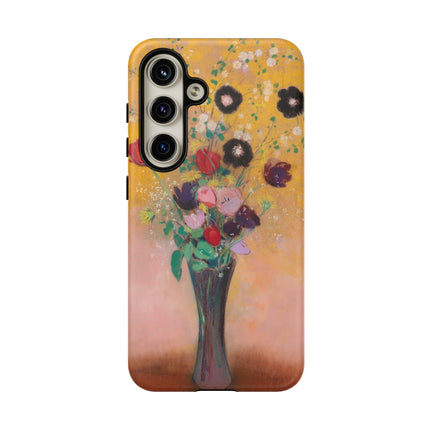 Vase of Flowers by Odilon Redon Phone Cases