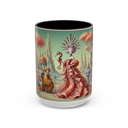 The Seahorse Court Colorful Mugs (11oz, 15oz)