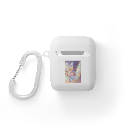 Enchanted Mirror Reflections – Pastel Fairy Art AirPods Case