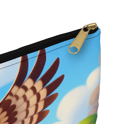 Red-Tailed Hawk in Battle Accessory Pouch – Sky Guardian & Bold Flight