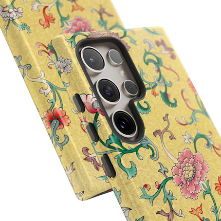 Flower Illustration by Owen Jones Phone Cases