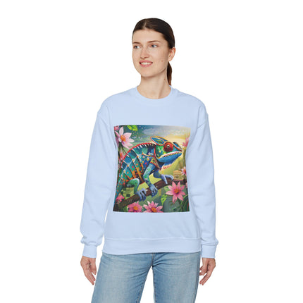 Camouflage Chameleon Unisex Heavy Blend™ Crewneck Sweatshirt