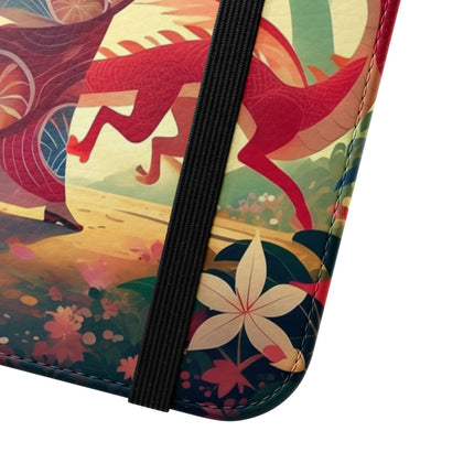 The Dragon Fairy’s Dance Flip Case – Enchanted Grace & Spring Magic