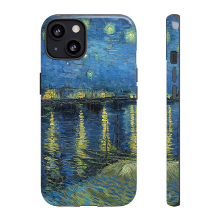 Starry Night Over the Rhone by Vincent Van Gogh Phone Cases