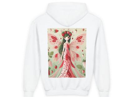 Strawberry Fairy Delight Youth Heavy Blend Hooded Sweatshirt