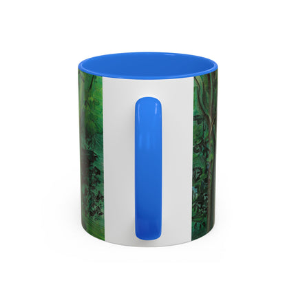 Route en forêt by Raoul Dufy Colorful Mugs (11oz, 15oz)