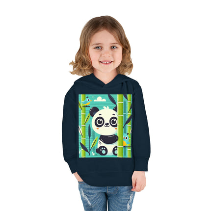 Bamboo Panda Friends Toddler Pullover Fleece Hoodie