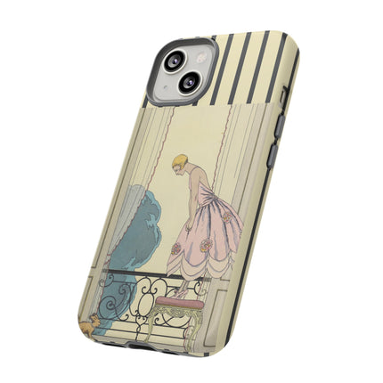 Falbalas et fanfreluches, La Souris by George Barbier Phone Cases