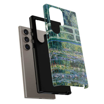 Water Lilies and Japanese Bridge by Claude Monet Phone Cases