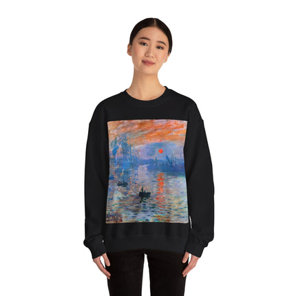 Sunrise by Claude Monet Heavy Blend™ Crewneck Sweatshirt