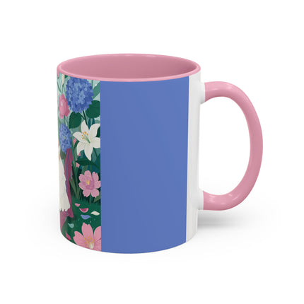 The Ladies Of The Blossoming Vanity Colorful Mugs – Art Deco Floral Elegance