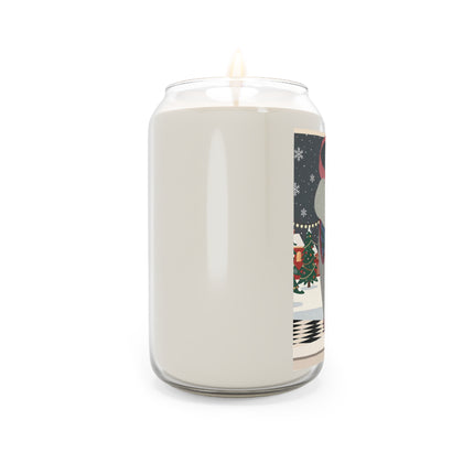 ❄️✨ The Winter Couture Promenade Scented Soy Candle – Art Deco Holiday Elegance