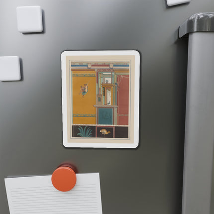 Pompeii Wall Pl.20 by Victor Steeger Die-Cut Magnets (5 Sizes)