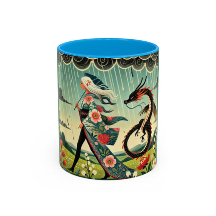 The Dragon Fairy’s Stride Colorful Mugs (11oz, 15oz)