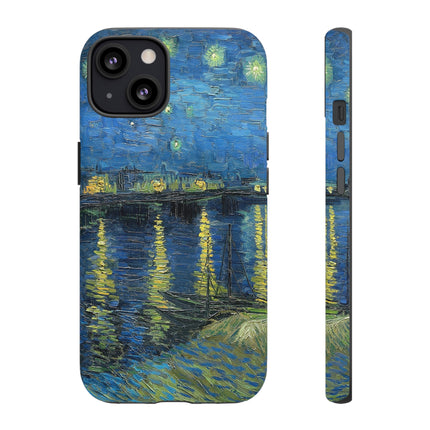 Starry Night Over the Rhone by Vincent Van Gogh Phone Cases