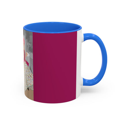 The Red Bird Colorful Mugs – Gentle Storybook Charm & Elegant Whimsy