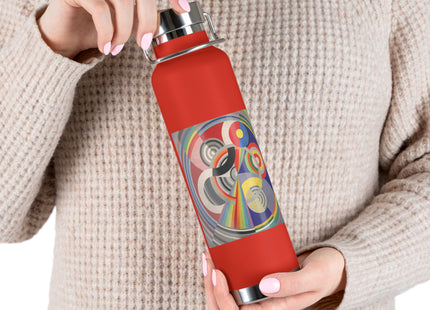 Rythme No. 1 by Robert Delaunay Copper Vacuum Insulated Bottle, 22oz
