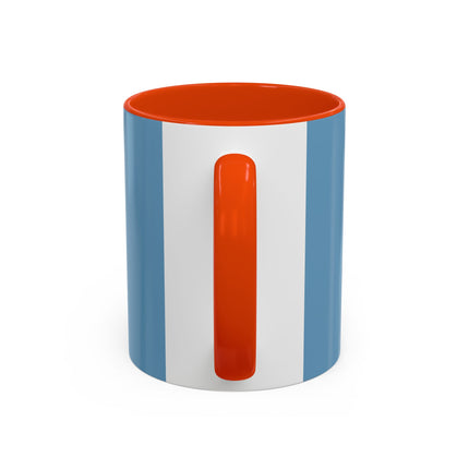 🎿❄️ The Winter Garden Skier Colorful Mug – Whimsical Holiday Fantasy