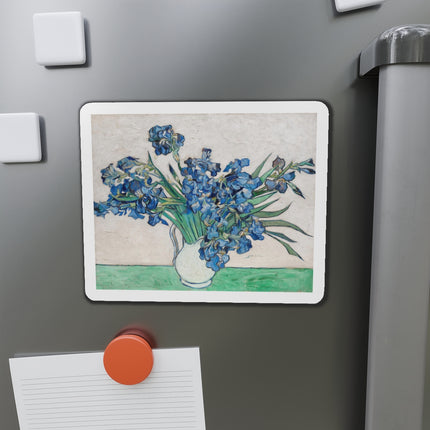 Irises by Vincent Van Gogh Die-Cut Magnets (5 Sizes)