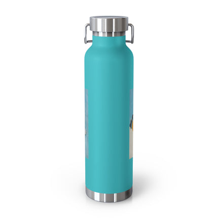 Reproduction of Ladies in Blue by Emile Gilliéron Copper Vacuum Insulated Bottle, 22oz