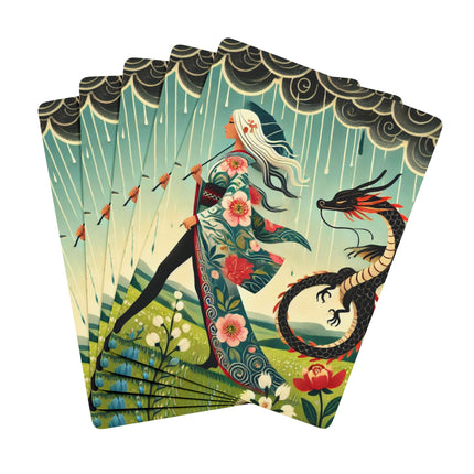 The Dragon Fairy’s Stride Playing Cards