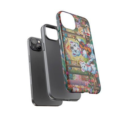 Melodies of the Snow Lion Cub Phone Cases