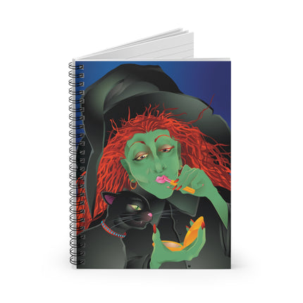 Mirror, Mirror A Witch's Touch Spiral Notebook - Ruled Line