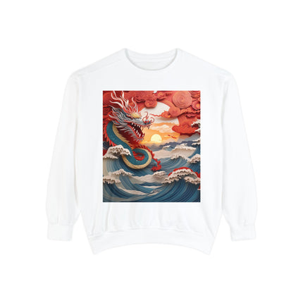 Stormbound Dragon Garment-Dyed Sweatshirt
