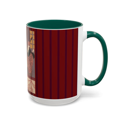 La Loge by George Barbier Colorful Mugs (11oz, 15oz)