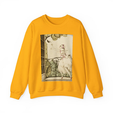 Sur talons rouges (On Red Heels) pl 02 by Gerda Wegener Heavy Blend™ Crewneck Sweatshirt