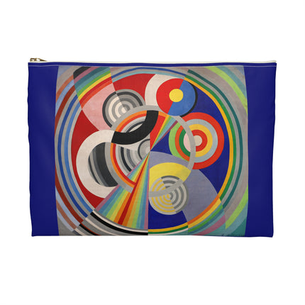Rythme No. 1 Accessory Pouch – Robert Delaunay Orphism Abstract Art Design