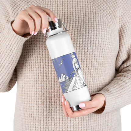 Coastal Elegance Copper Vacuum Insulated Bottle, 22oz