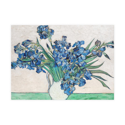Irises by Vincent Van Gogh Postcards (envelopes included) - Bundles of 10, 30, 50 Pieces