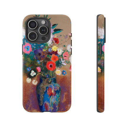 Bouquet of Flowers by Odilon Redon Phone Cases