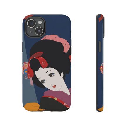 Geisha Portrait Phone Case – Elegant Beauty & Timeless Grace