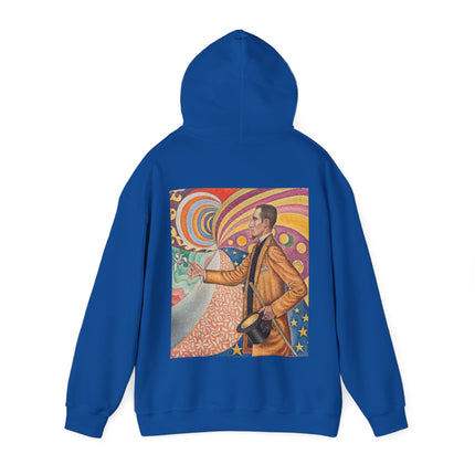 Portrait of Felix Feneon by Paul Signac Heavy Blend™ Hooded Sweatshirt