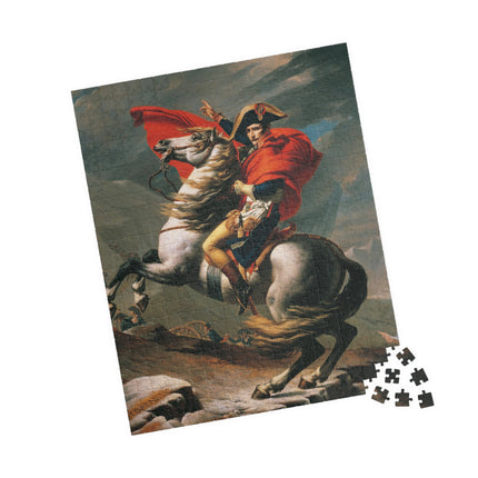 Napoleon Crossing the Alps by Jacques-Louis David Puzzle (110, 252, 500-piece)