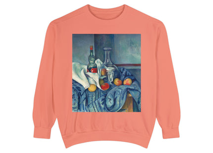 The Peppermint Bottle by Paul Cézanne Unisex Garment-Dyed Sweatshirt