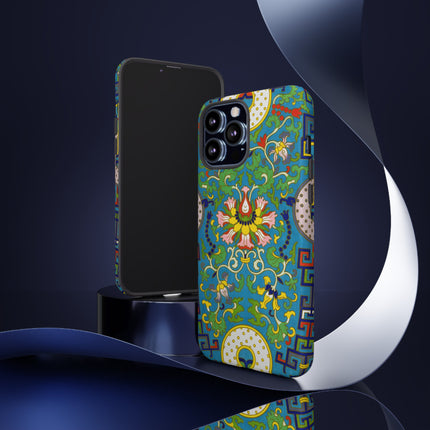 Chinese Floral Illustration by Owen Jones Phone Cases