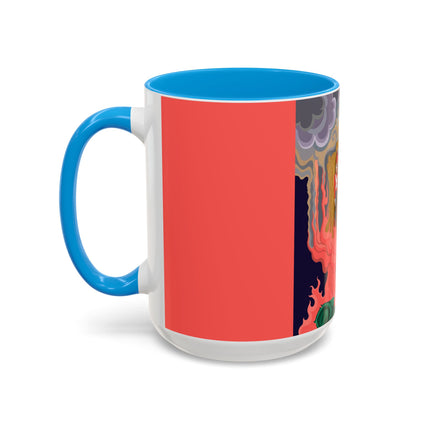 The Firebird's Awakening Colorful Mug (11oz, 15oz) – Ballet Fantasy, Mythic Fire & Art Deco Drama