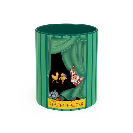 Easter Elf's Whimsy Colorful Mugs (11oz, 15oz)