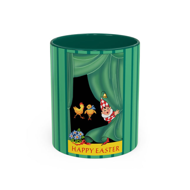 Easter Elf's Whimsy Colorful Mugs (11oz, 15oz)