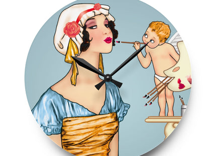 The Enchanting Painter Acrylic Wall Clock