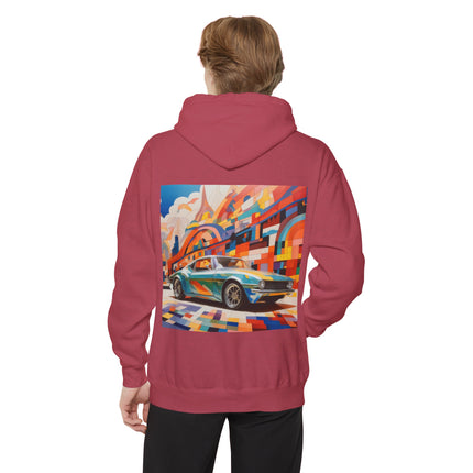 1969 Dodge Charger Daytona Unisex Garment-Dyed Hoodie