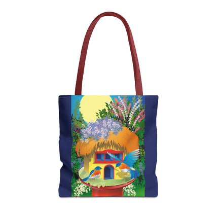 Birdhouse Haven Tote Bag (AOP)