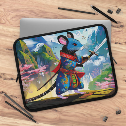 Cyber Samurai Rat Laptop Sleeve